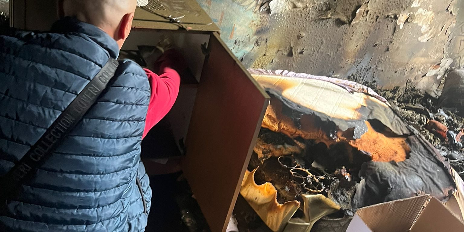 Entsorgung Entsorgung der verbrannten Sachen